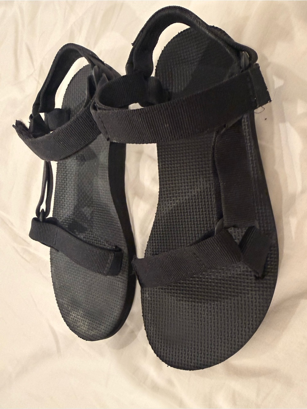 Black Women's Teva Sport Sandals - Size 8 - Picture 2 of 4